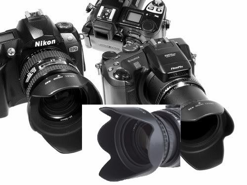 Kit Filtro Uv, Polarizador E Pétala 58 Mm